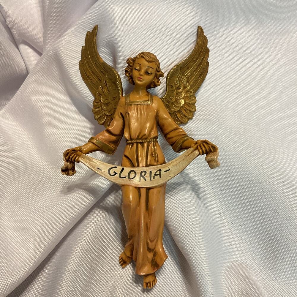 Vintage 1983 Fontanini Roman Gloria Angel Heirloom Nativity 5”